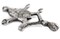 The Bead Chest Tillya Silver Moroccan Tuareg Cross Pendant: North African Tribal Berber Moroccan Sahara Pendant for Jewelry